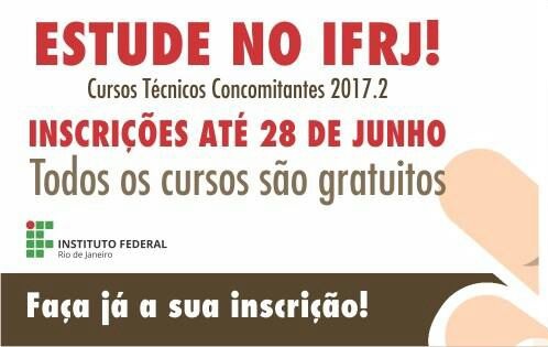 IFRJ abre inscrições para cursos técnicos gratuitos