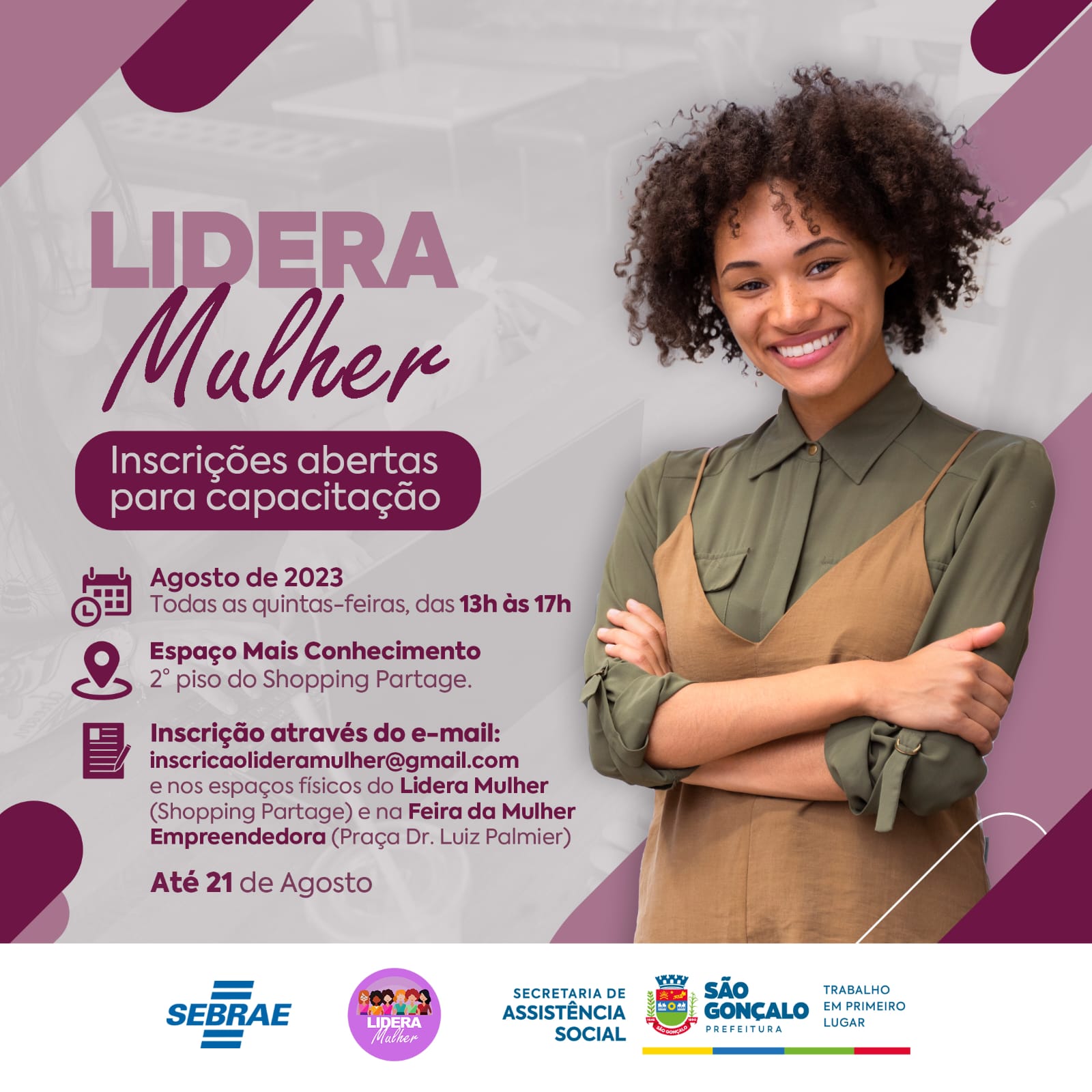 Programa Mulheres Empreendedoras - 2023 - Inscrições